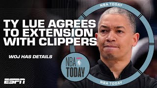 Breaking: Ty Lue agrees to LA Clippers extension 🚨 Woj reports | NBA Today