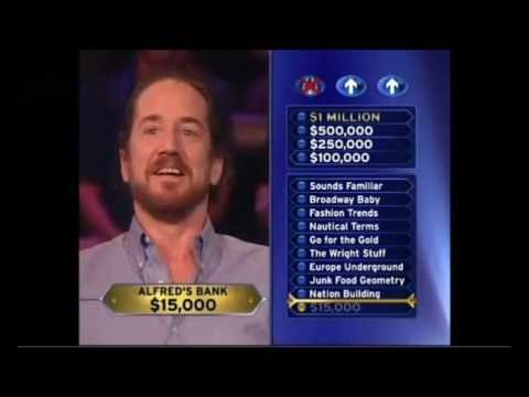 Alfred Guy on Who Wants To Be A Millionaire