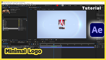 Minimal Logo After Effects Tutorial