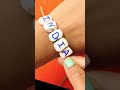 Clay beads bracelet for kids patriotic theme diy shorts youtubepartner youtubeshorts