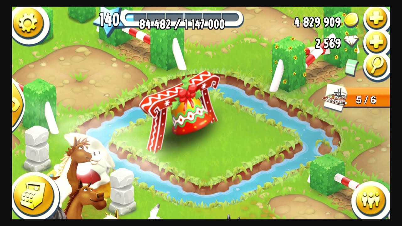 Колокольчик / Christmas Bell  in Hay Day (New Year 2014)