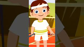 Denis joacă tenis  #cantecepentrucopii #clopotelulmagic #copii #gradinita #tenis #sport