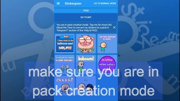 How to add sticker to a published pack?