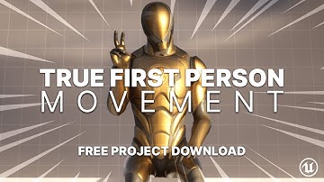 Realistic True First-Person Movement Template V1 in Unreal Engine 5 – FREE Download!