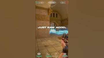 RAW ACCEL GAVE ME AIMBOT… #valorant #valorantclip #valorantclips #radiant #sempra #shorts #rawaccel