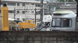 2024/05/07 【入換】 キヤE195系 LT-1編成 尾久車両センター | Japan Railways: KiYa E195 Series LT-1 Set at Oku