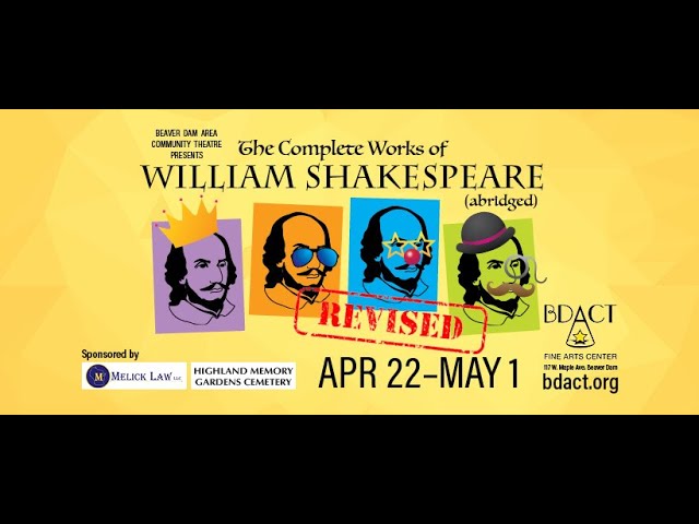 Comedy play THE COMPLETE WORKS OF WILLIAM SHAKESPEARE (abridged)[revised]