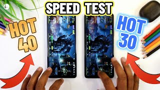 Infinix Hot 40 Vs Infinix Hot 30 Speed Test & Comparison