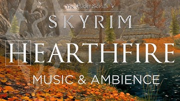 Hearthfire in Skyrim | Autumn Music and Ambience