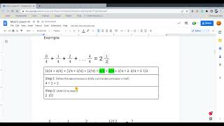 Patterns for Fractional Parts Between 0 and 1 ... EngageNY Mod 5 Lesson 41
