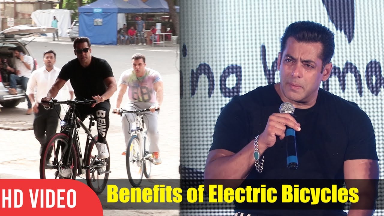 Salman Khan On Benefits Of Buying Electrical Bicycle E Bike throughout cycling benefits video pertaining to Residence