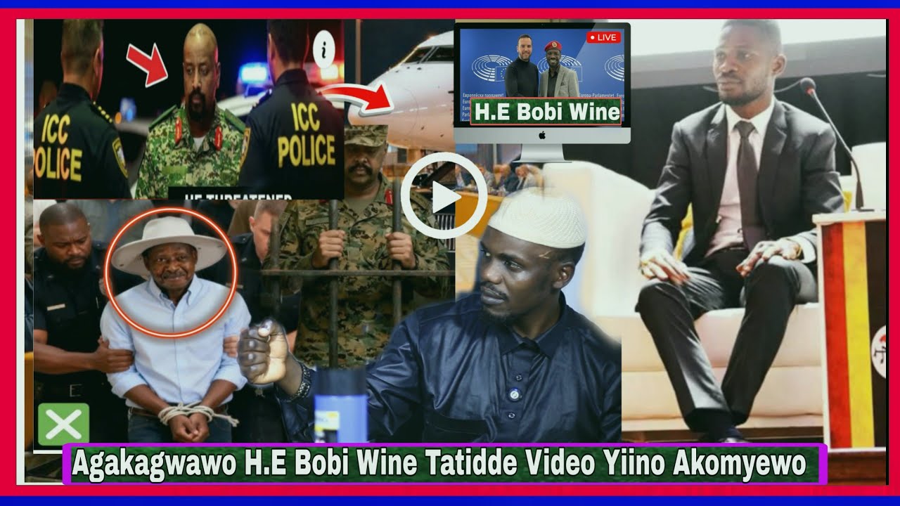 Agakagwawo H.E Bobi Wine Tatidde Video Yiino Akomyewo Kati M7 Bimusobedde USA EU Farooq Ali