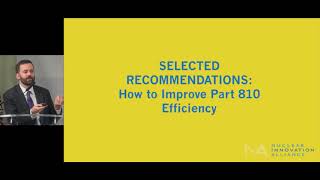 Improving the Efficiency of U.S. Export Controls for Nuclear Energy Technologies Panel Discussion