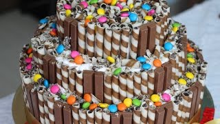 Steps to make 3 layered cake 1. three different sets of cake. each
should be size. 2. cream part separately. 3. put largest ...