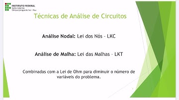 Análise Nodal #1 - Tensão no Nó e Referência - Circuitos Elétricos 1