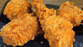 Fried chicken Recipe | How to make Crispy Chicken Fry