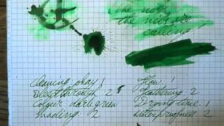 Inkcyclopedia Montblanc Irish Green