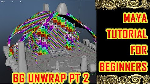 bg texturing pt 2 | maya unwrapping for beginners | maya tutorial for beginners in hindi