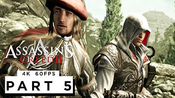 ASSASSINS CREED 2 Walkthrough Gameplay Part 5 - (4K 60FPS) - No Commentary