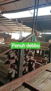 kerja di kilang kayu banyak Debby jadi harus sedia makser