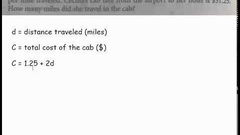 Solving Word Problems using Variables and Functions