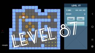 Classic Sokoban Level 87 | without UNDO | Solution 1 - 90