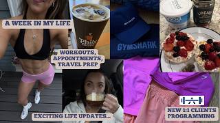 A WEEK IN MY LIFE POST GRAD: Growing my online coaching
