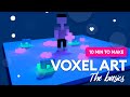 How to make voxel art - basic tutorial in Magica Voxel