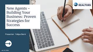 New Agents: Building Your Business: Proven Strategies for Success!