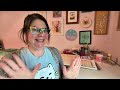 What's in the May Craft + Collage Club Box #craftbox  #junkjournalsupplies