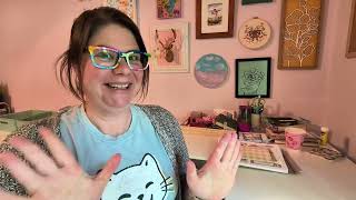 What's in the May Craft + Collage Club Box #craftbox #junkjournalsupplies