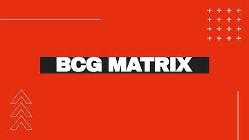 BCG Matrix (Boston consultancy group Matrix) | Strategic management | UGC NTA Net Management