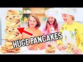 WHO CAN COOK THE MOST PANCAKES WINS! w/ Sabre & Sockie NORRIS NUTS COOKING