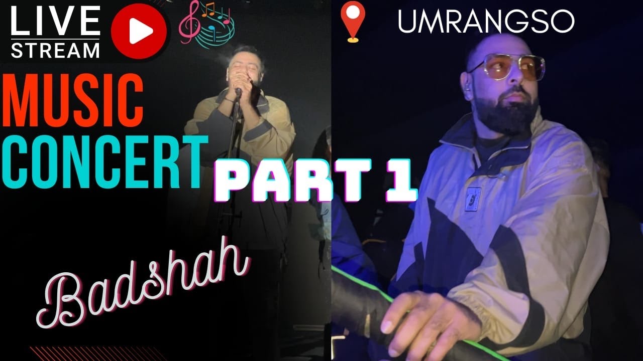 🔴 Badshah Live Performance ll Falcon Festival 2022 ll Umrangso Festival II