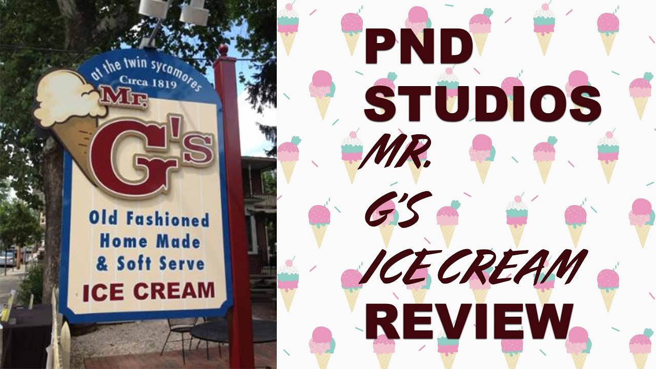 Mr. G's Ice cream YouTube
