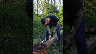 The return of the lever deadlift, my favorite outdoor strength training tool
