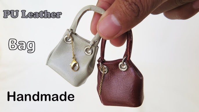 Super Cute Miniature purse for doll : How to make purse for doll [Jina  House #2] 