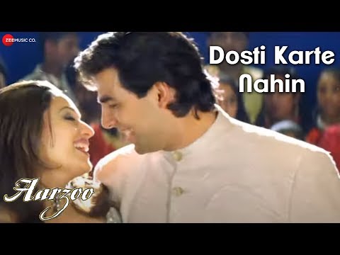 Dosti Karte Nahin - Aarzoo | Akshay Kumar, Madhuri Dixit, Saif Ali Khan | Kumar Sanu, Udit N, Alka Y