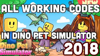 All Working Codes October 2018 Dino Pet Simulator Roblox Youtube - youtube codes for dino pet simulator roblox All Working Codes October 2018 Dino Pet Simulator Roblox Youtube - codes for dino pet simulator roblox