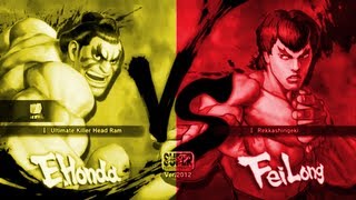 Hameo100kan [ Honda ] Vs SOLMAC [ Fei ] SSF4 Arcade Edition 2012 HD