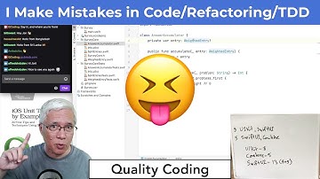 I Make Mistakes in Code/Refactoring/TDD (Live Coding)