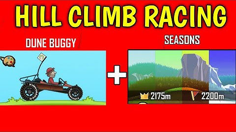 Hill Climb Racing - Gameplay Walkthrough Part - 99 Dune Buggy/Seasons || Game Market