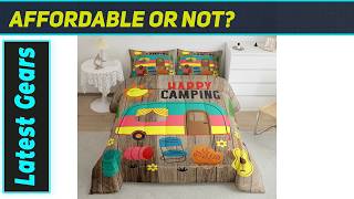 Feelyou Camper Comforter: Rustic Charm for Your RV!