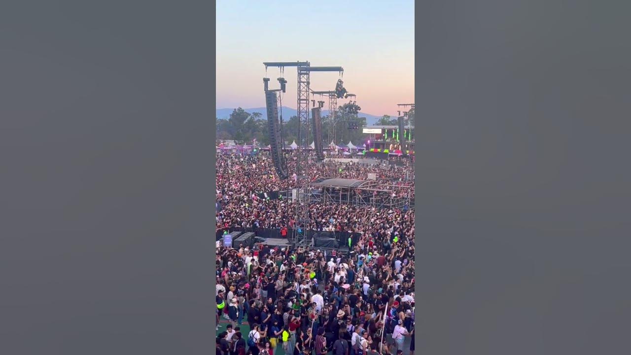Se ven bien bonitxs desde las alturas Headliners! 🤍 Día 3 de EDC México