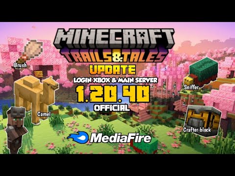 UPDATE MINECRAFT PE VERSI 1.20.40 OFFICIAL RELEASE, BISA LOGIN XBOX DAN ...