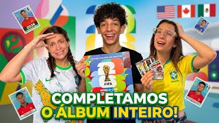 COMPLETAMOS O ÁLBUM DA COPA EM 24 HORAS