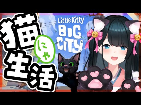 【 Little Kitty, Big City 】猫になっちゃった【 小野町春香/にじさんじ 】