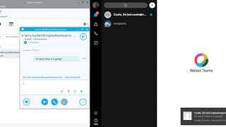 Federation: Skype for Business and Webex Teams