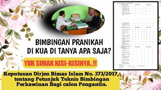 BIMBINGAN PRA NIKAH 2023 | RAPAK NIKAH | BIMBINGAN PERKAWINAN