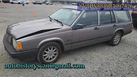 YV1JW8839R1097426 Volvo Unknown 1994